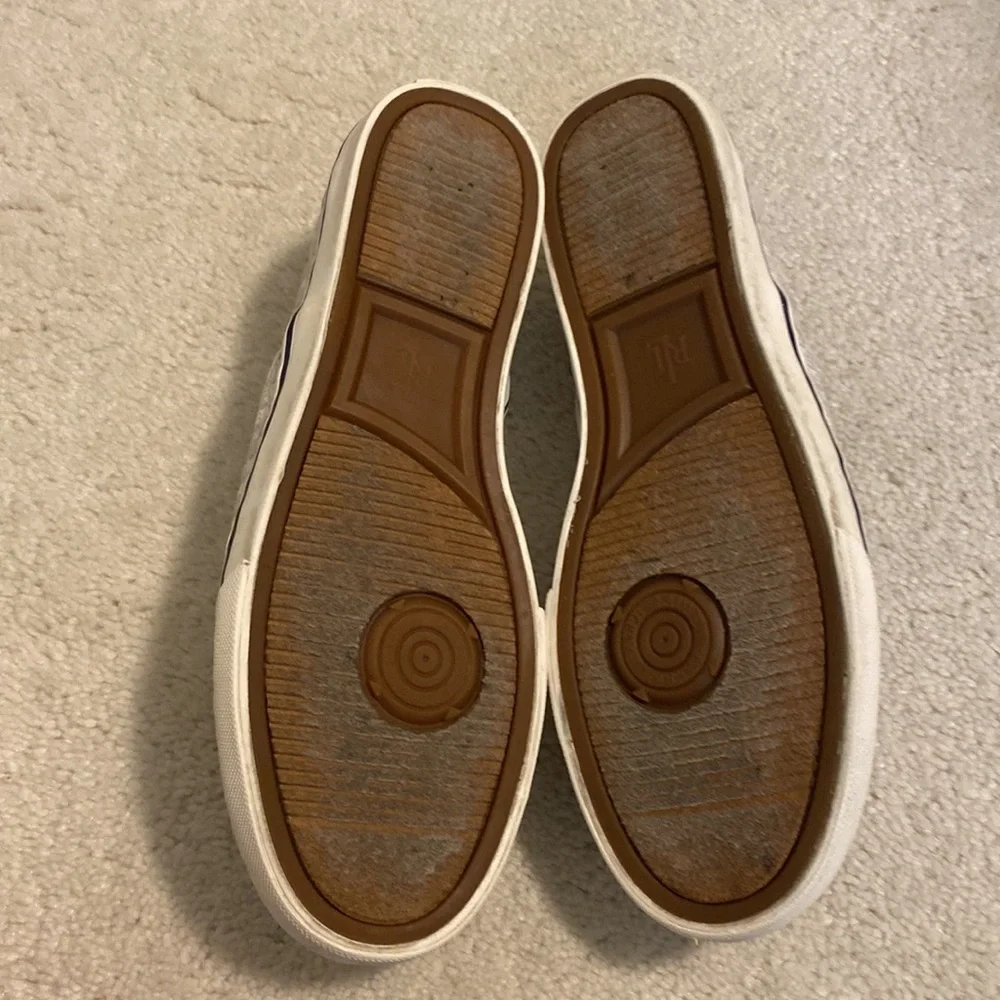 Ralph Lauren Janice 7.5B white checkerboard slip on sneaker - Picture 2 of 3